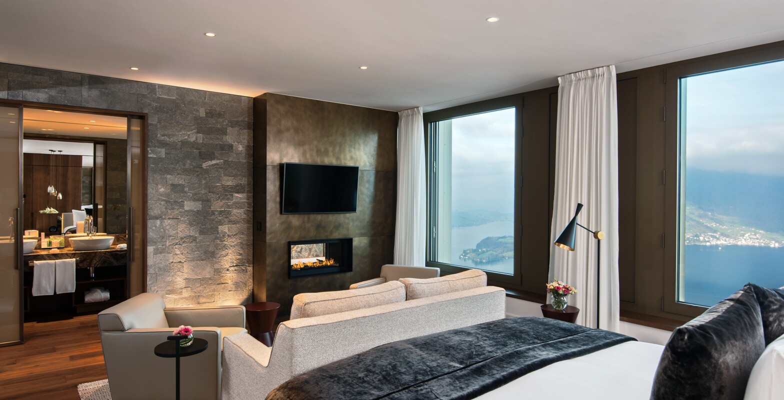 Contemporary Lake View Penthouse Suite | Bürgenstock